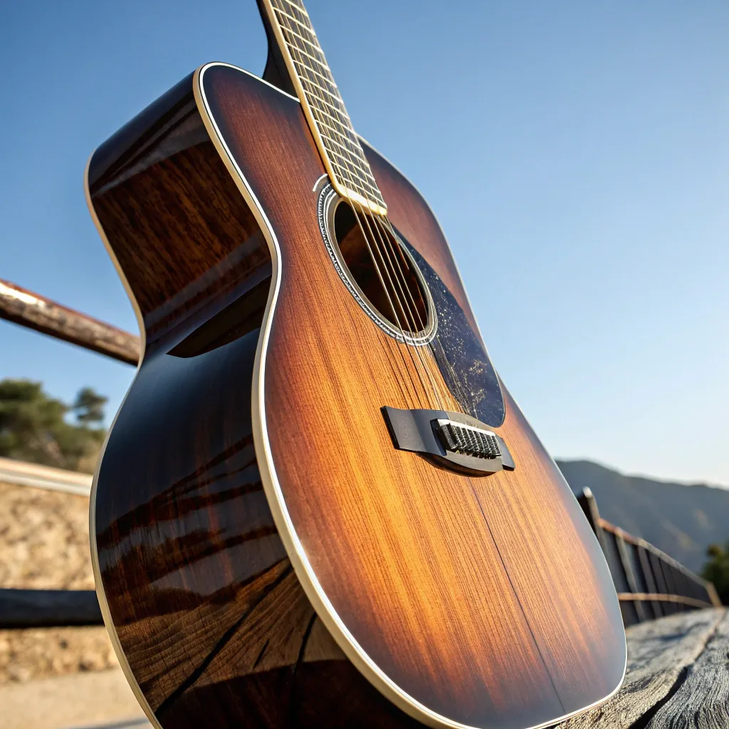 İndirimdeki akustik gitar